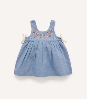 CFrangipani Embroidered Dress